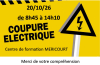 Avertissement de coupure électrique le 20/10/2026